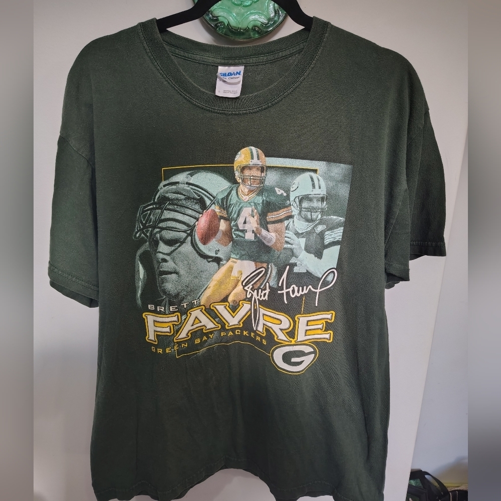 NFL Green Bay Packers #4 Brett Favre T-Shirt